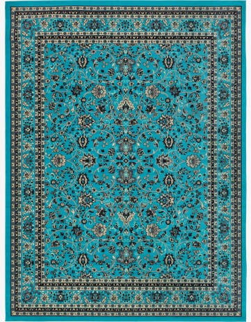 10' x 13' Kashan Design Rug