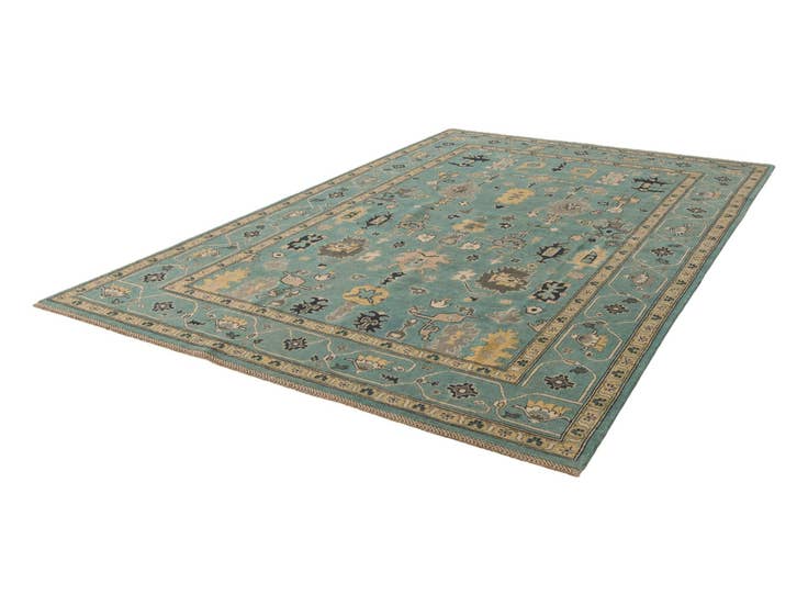 Detail image of 6' 7 x 9' 11 Hand Knotted Kazak Rug