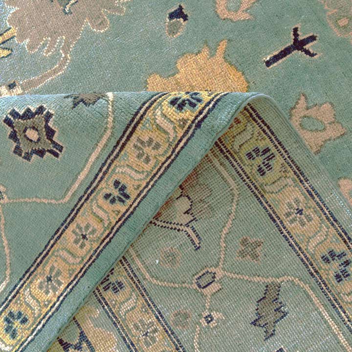 6' 7 x 9' 11 Hand Knotted Kazak Rug