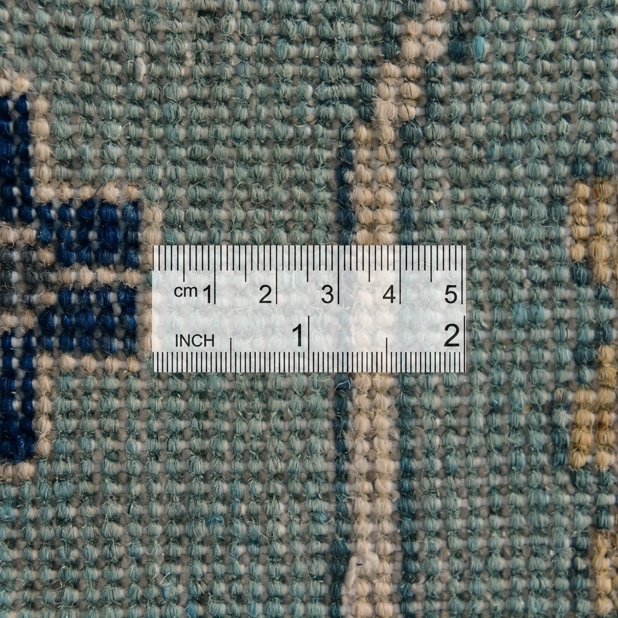 6' 7 x 9' 11 Hand Knotted Kazak Rug