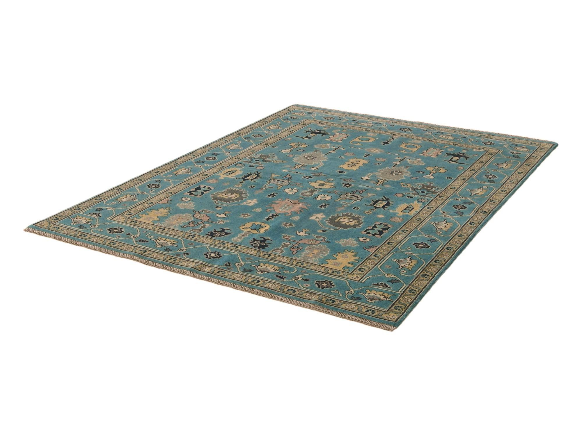 5' 8 x 7' 10 Hand Knotted Kazak Rug