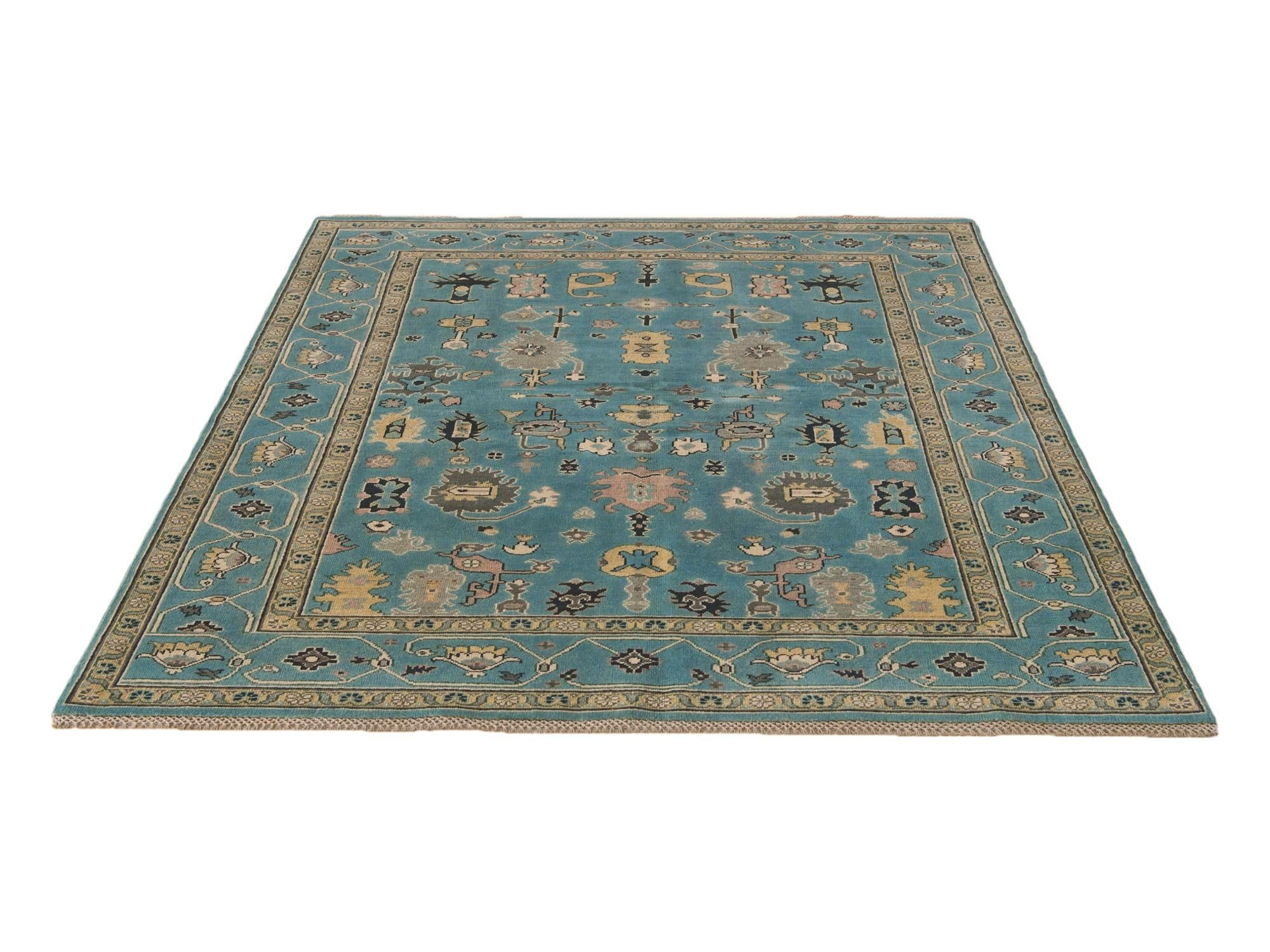 5' 8 x 7' 10 Hand Knotted Kazak Rug