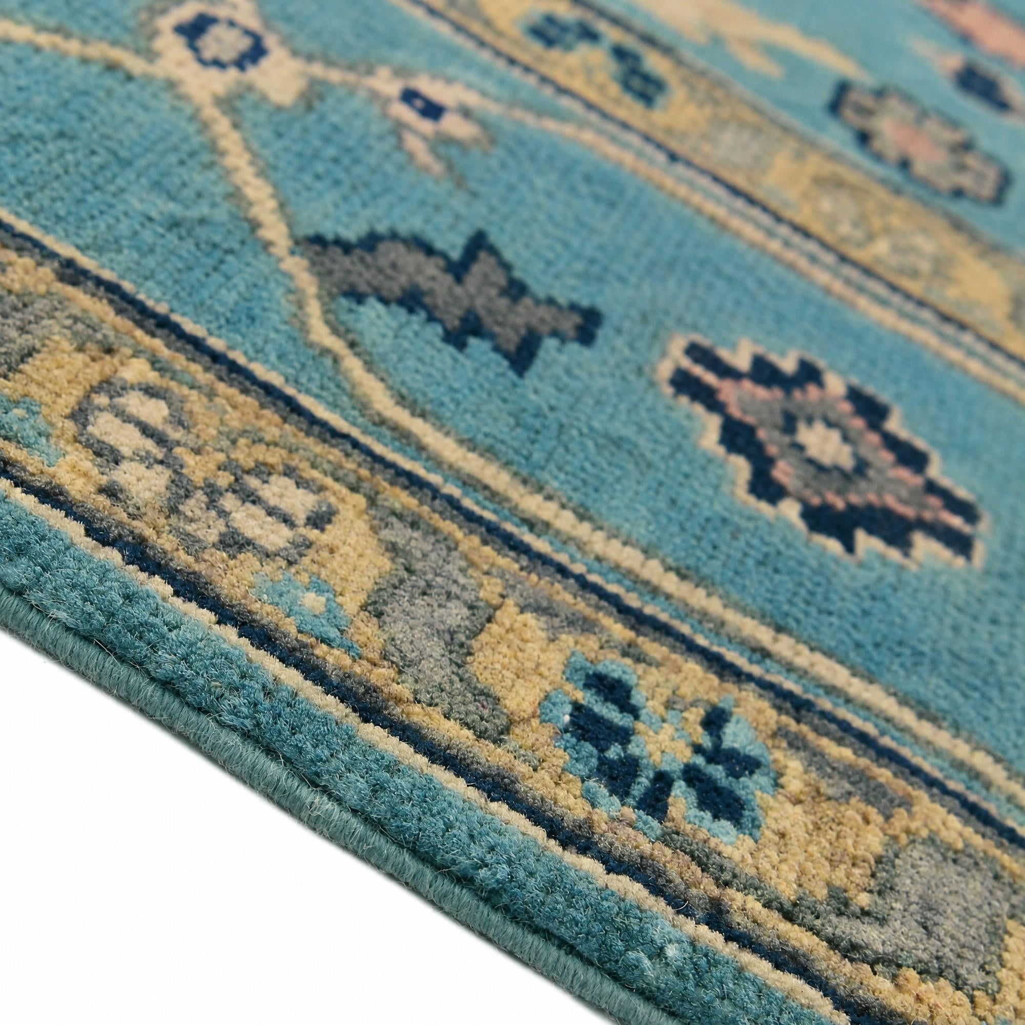 Detail image 8 of 12: 5' 8 x 7' 10 Hand Knotted Kazak Rug