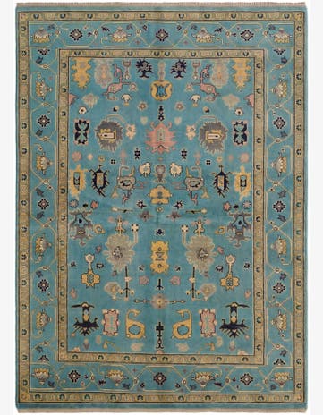 5' 8 x 7' 10 Hand Knotted Kazak Rug
