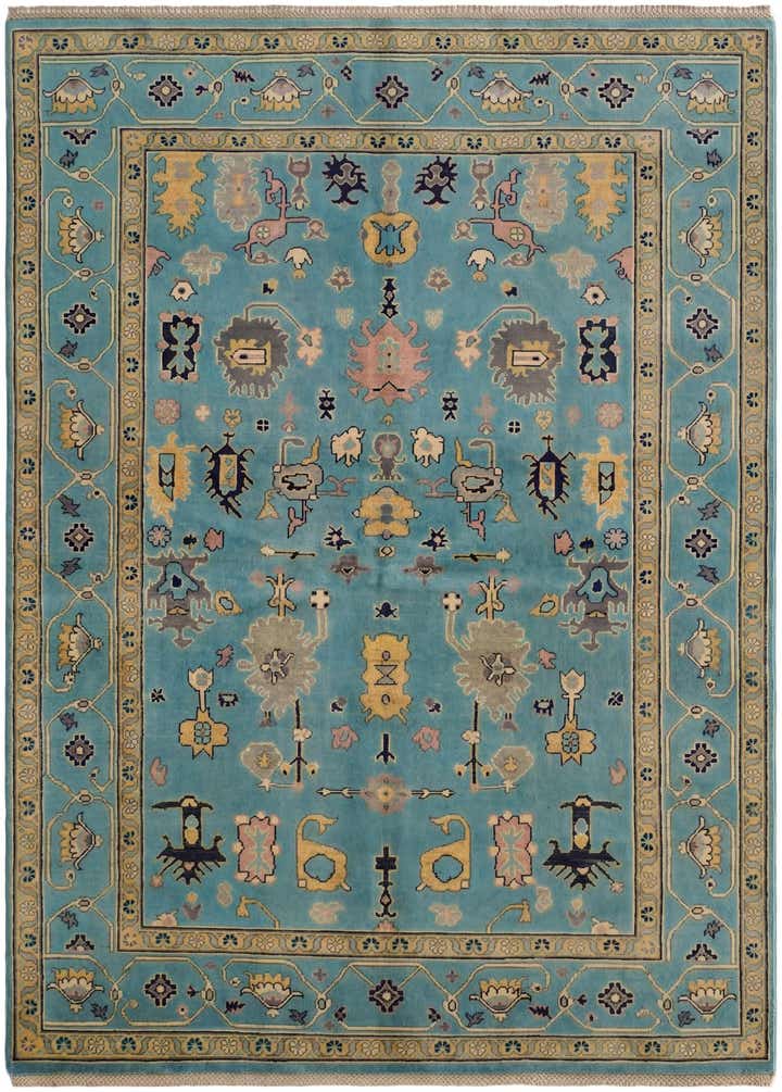 5' 8 x 7' 10 Hand Knotted Kazak Rug