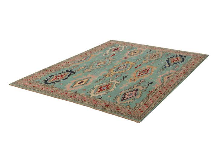 5' 8 x 7' 10 Hand Knotted Kazak Rug