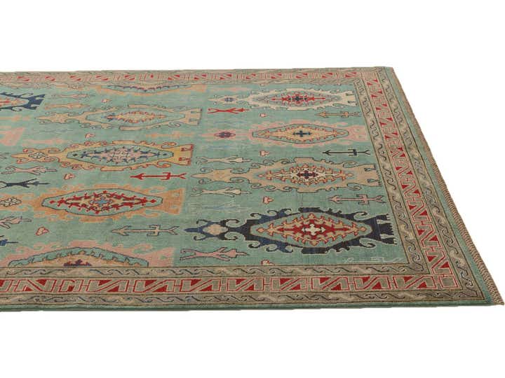 5' 8 x 7' 10 Hand Knotted Kazak Rug
