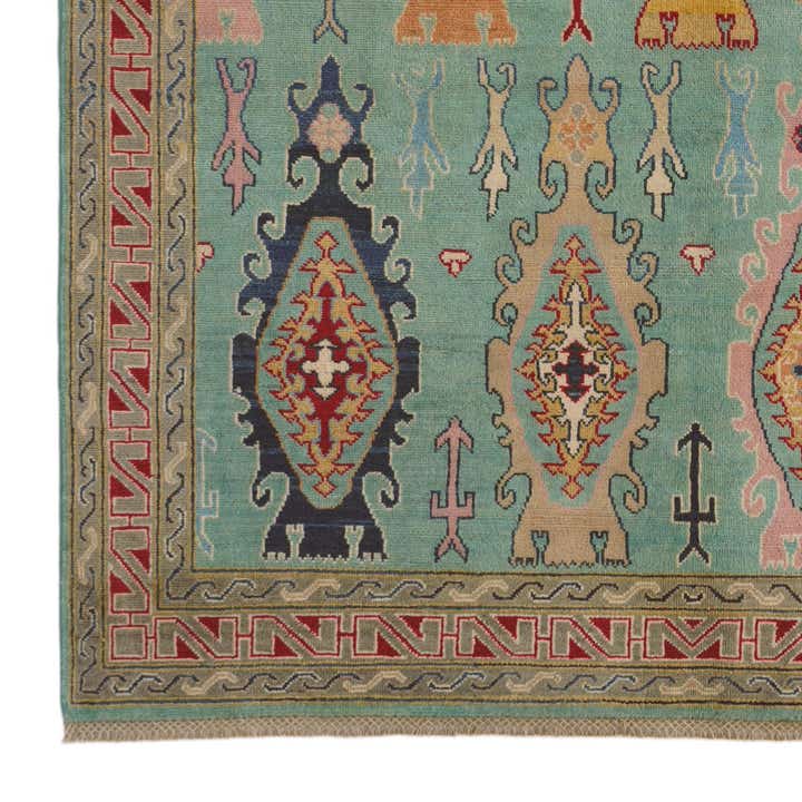 5' 8 x 7' 10 Hand Knotted Kazak Rug