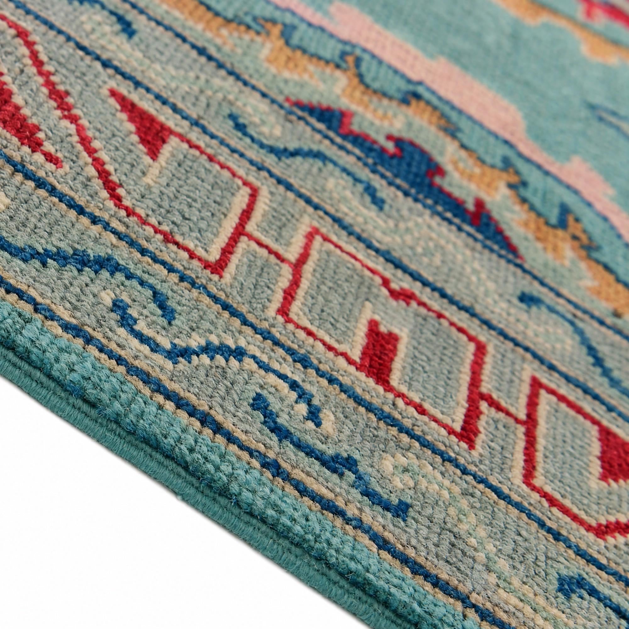 175cm x 240cm Hand Knotted Kazak Rug