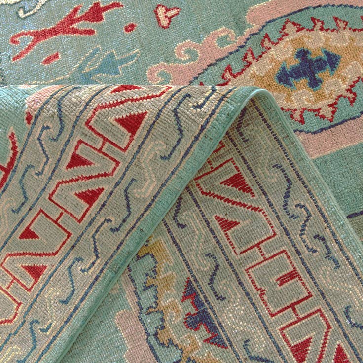 Detail image of 5' 8 x 7' 10 Hand Knotted Kazak Rug