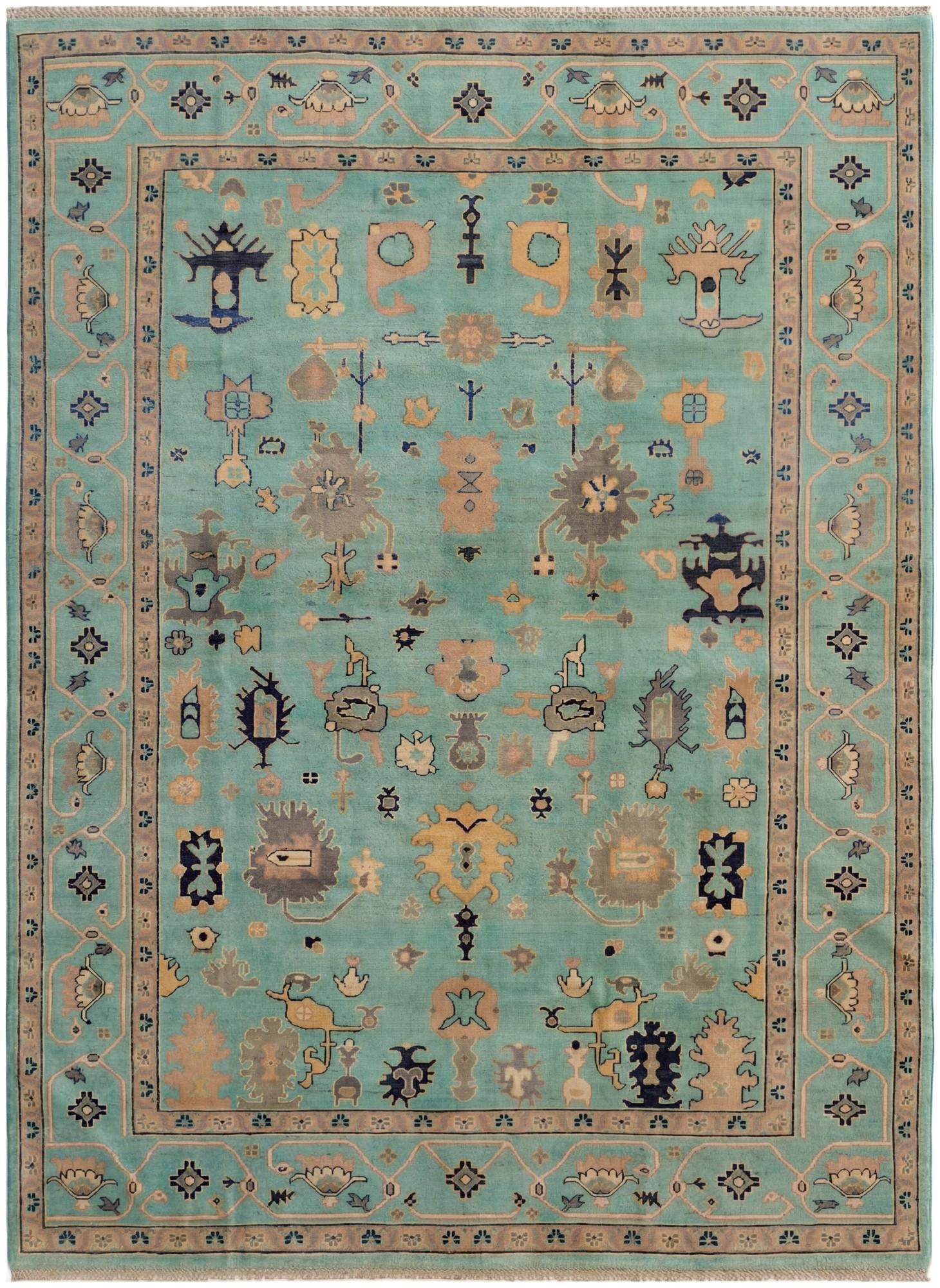 6' 6 x 8' 9 Hand Knotted Kazak Rug