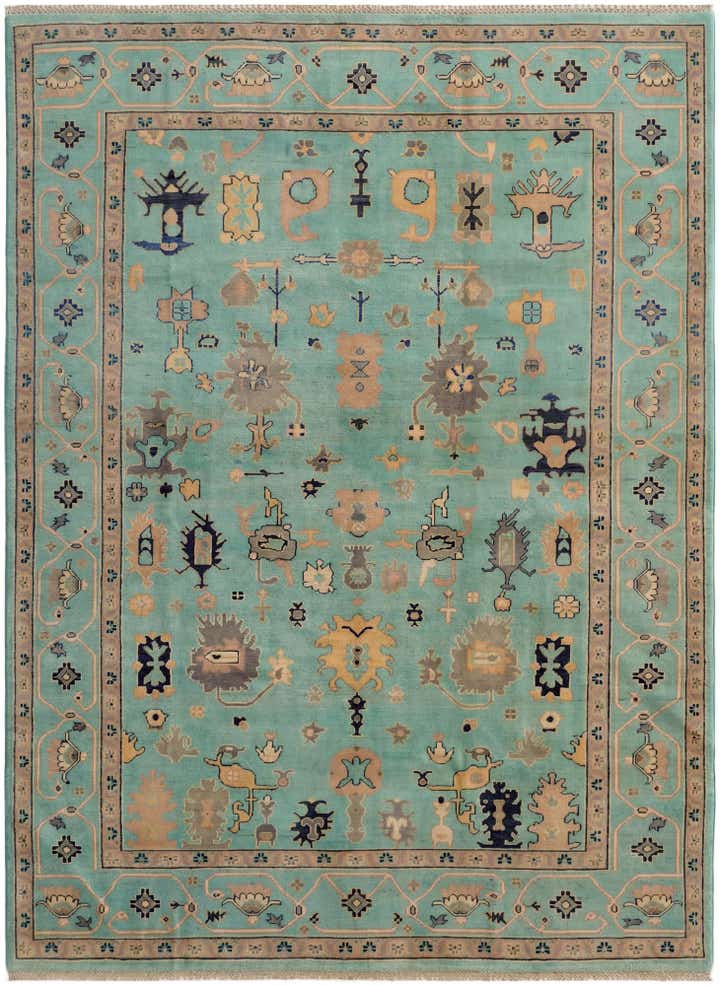 6' 6 x 8' 9 Hand Knotted Kazak Rug