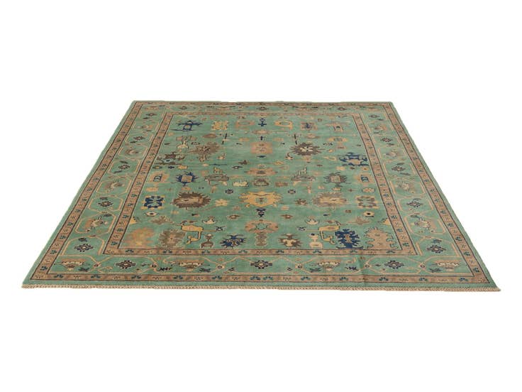 Detail image of 6' 7 x 9' 8 Hand Knotted Kazak Rug
