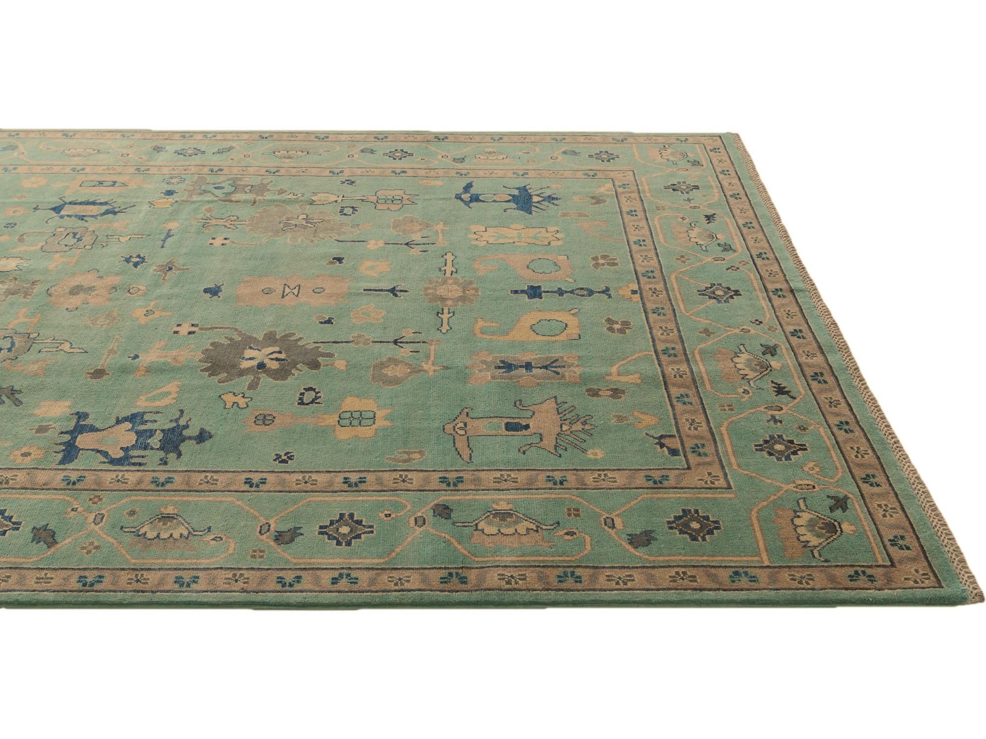 6' 7 x 9' 8 Hand Knotted Kazak Rug