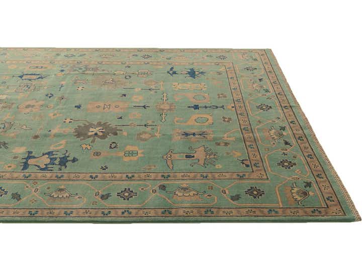 6' 7 x 9' 8 Hand Knotted Kazak Rug