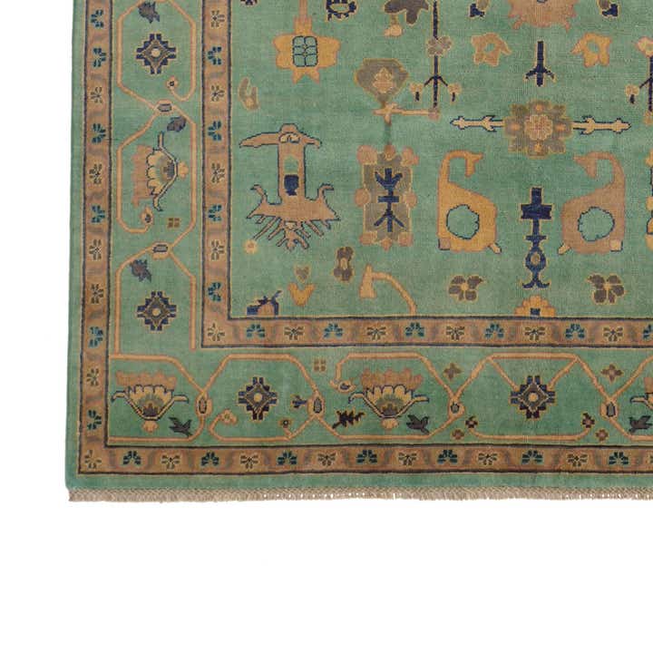 6' 7 x 9' 8 Hand Knotted Kazak Rug