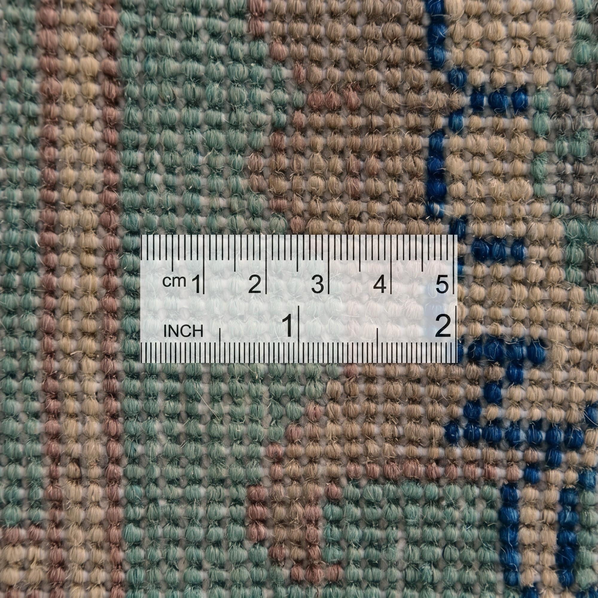 6' 7 x 9' 8 Hand Knotted Kazak Rug