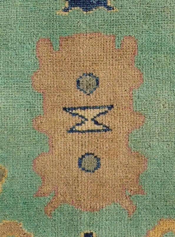 6' 7 x 9' 8 Hand Knotted Kazak Rug