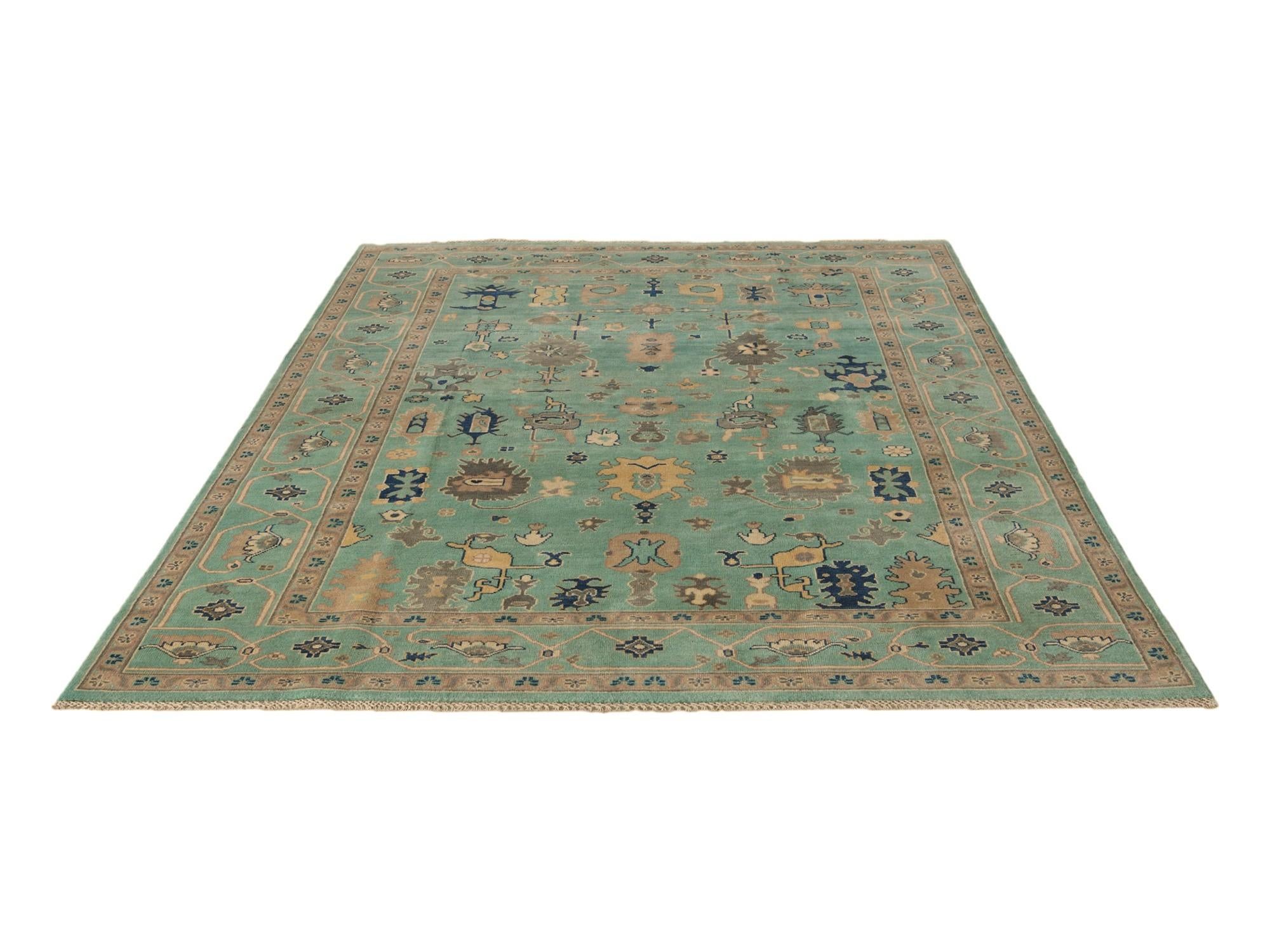 6' 5 x 9' 10 Hand Knotted Kazak Rug