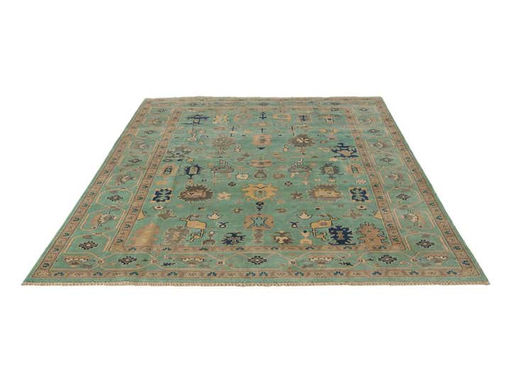 6' 5 x 9' 10 Hand Knotted Kazak Rug