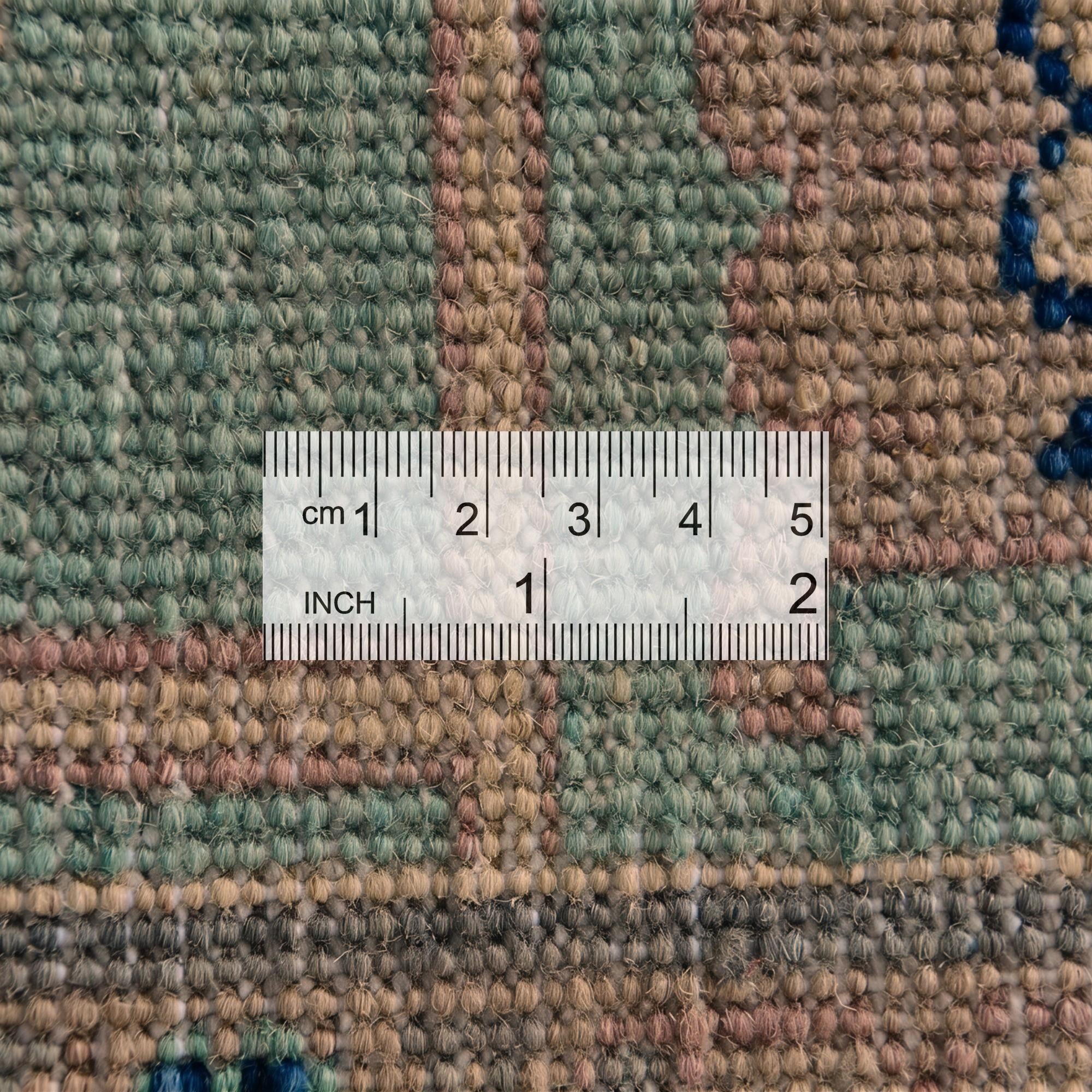 6' 5 x 9' 10 Hand Knotted Kazak Rug