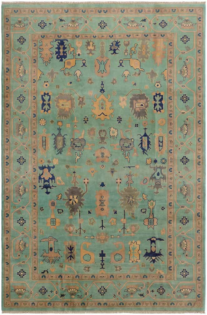 6' 5 x 9' 10 Hand Knotted Kazak Rug