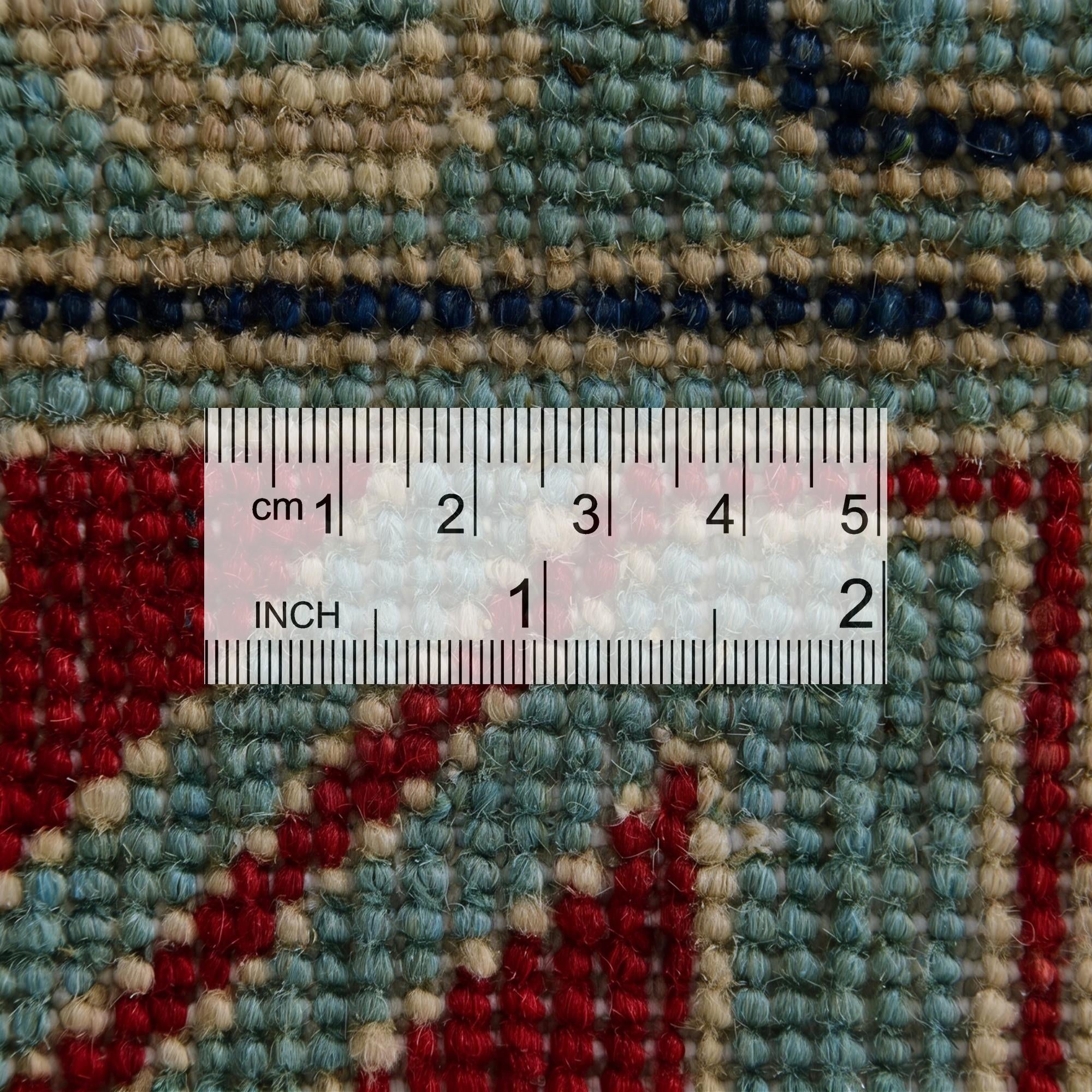 5' 9 x 8' Hand Knotted Kazak Rug