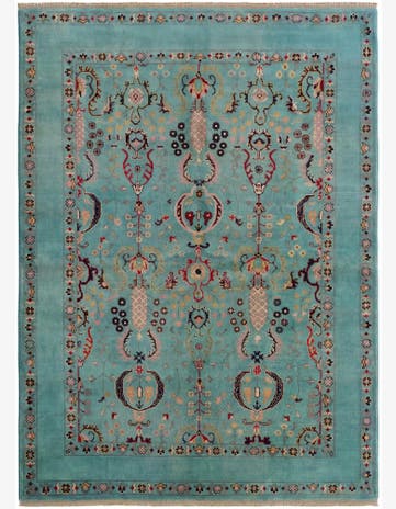 5' 8 x 7' 9 Hand Knotted Kazak Rug