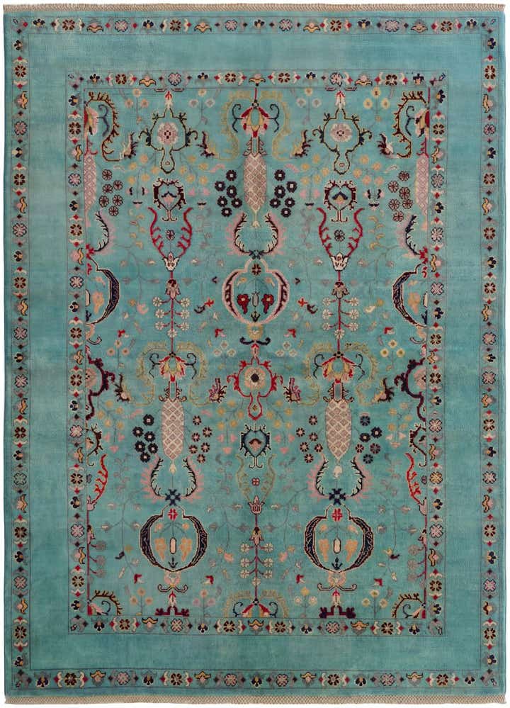 5' 8 x 7' 9 Hand Knotted Kazak Rug