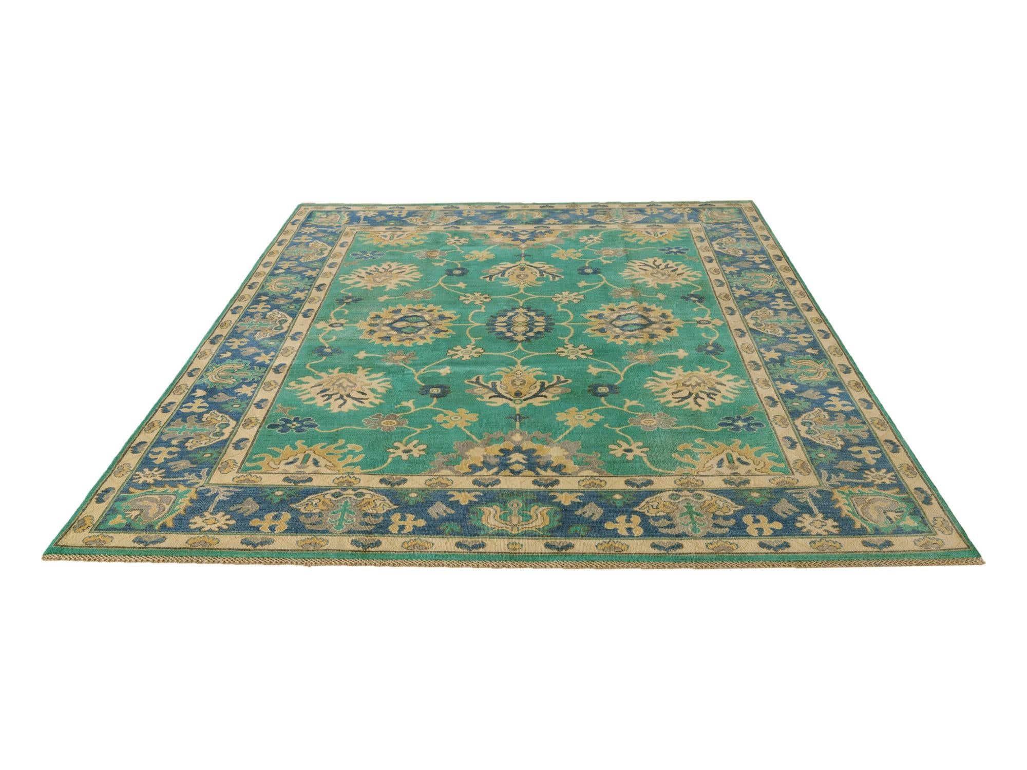 8' x 10' 1 Hand Knotted Kazak Rug