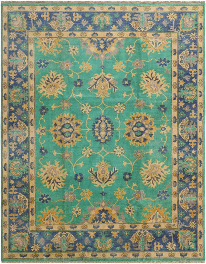 8' x 10' 1 Hand Knotted Kazak Rug