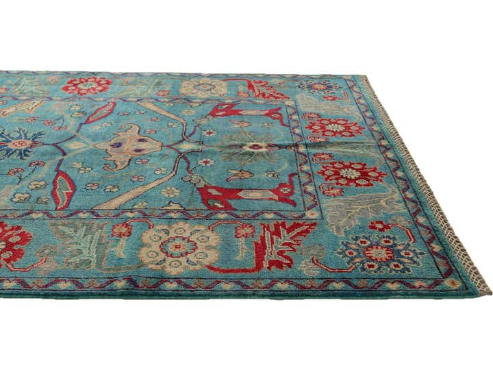 4' 2 x 6' 2 Hand Knotted Kazak Rug