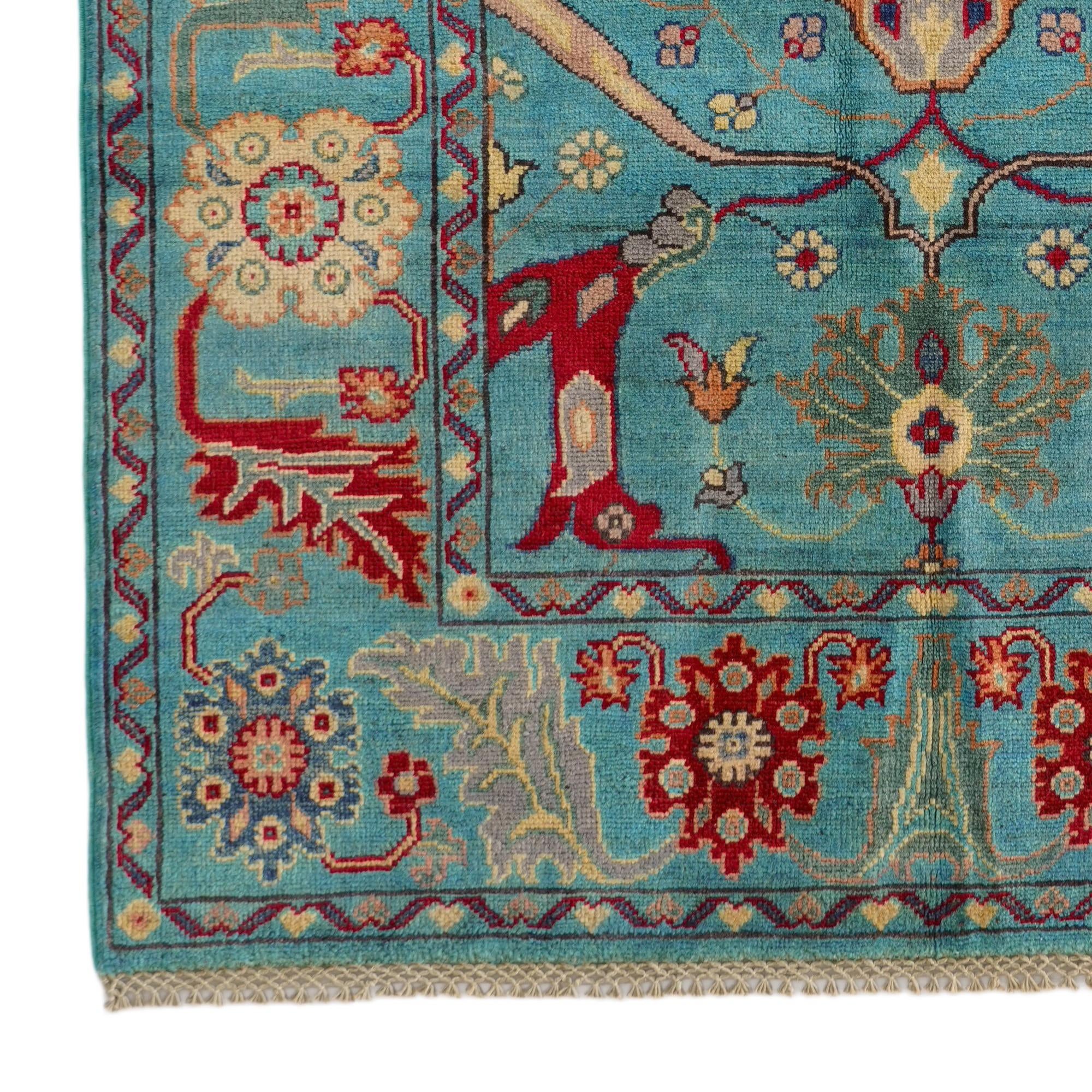 4' 2 x 6' 2 Hand Knotted Kazak Rug