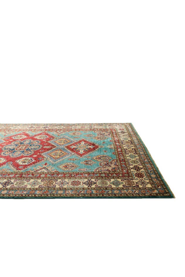 Detail image of 5' 9 x 8' Hand Knotted Kazak Rug
