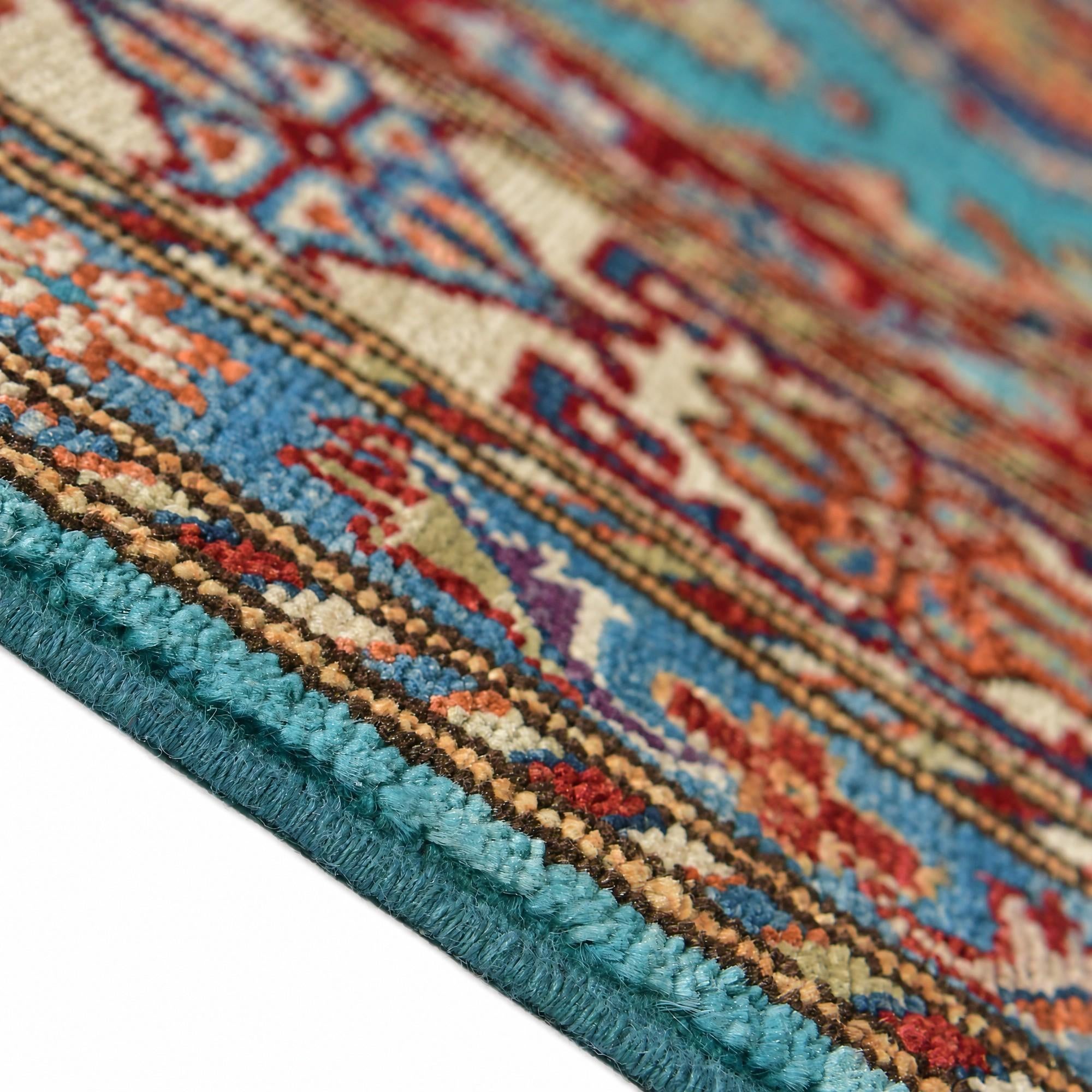 175cm x 245cm Hand Knotted Kazak Rug