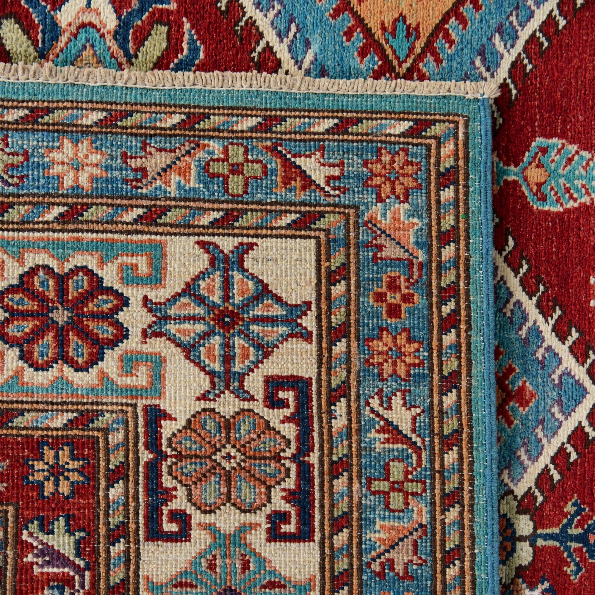 175cm x 245cm Hand Knotted Kazak Rug
