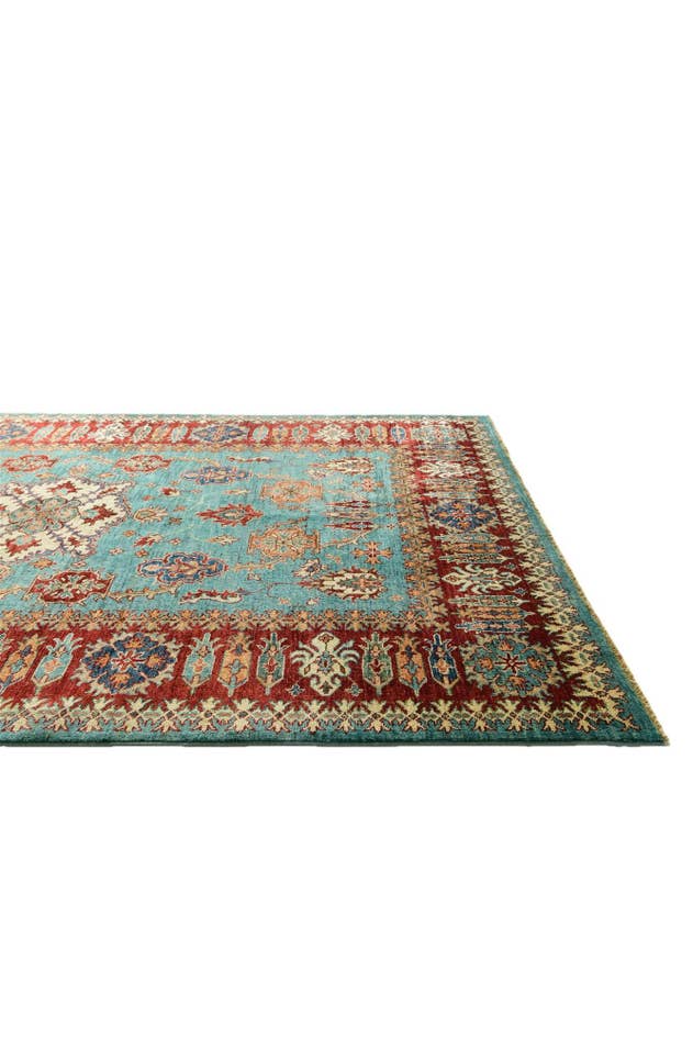 Detail image of 5' 9 x 7' 10 Hand Knotted Kazak Rug