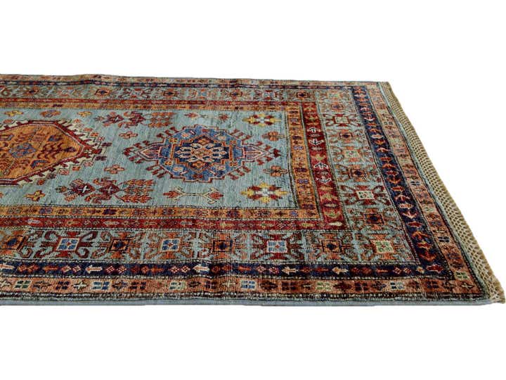3' 4 x 5' 6 Hand Knotted Kazak Rug