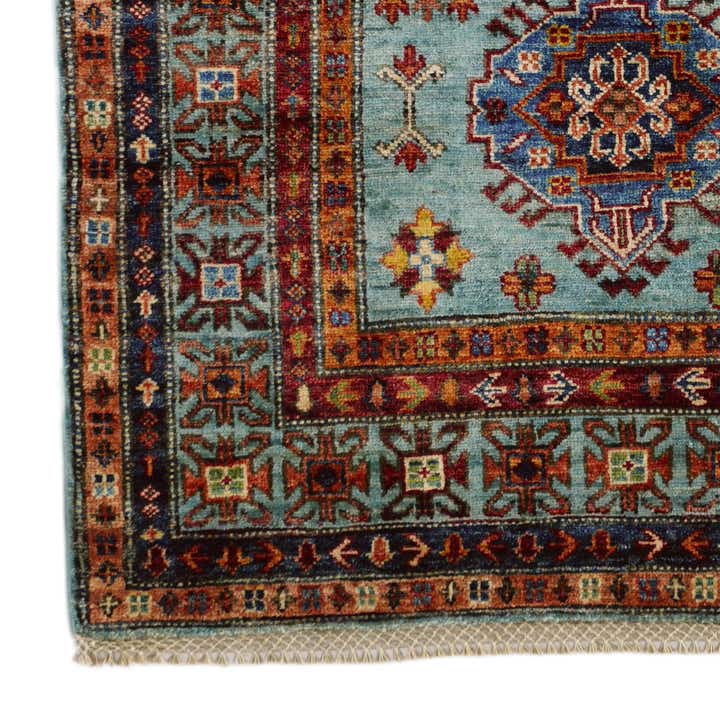 3' 4 x 5' 6 Hand Knotted Kazak Rug