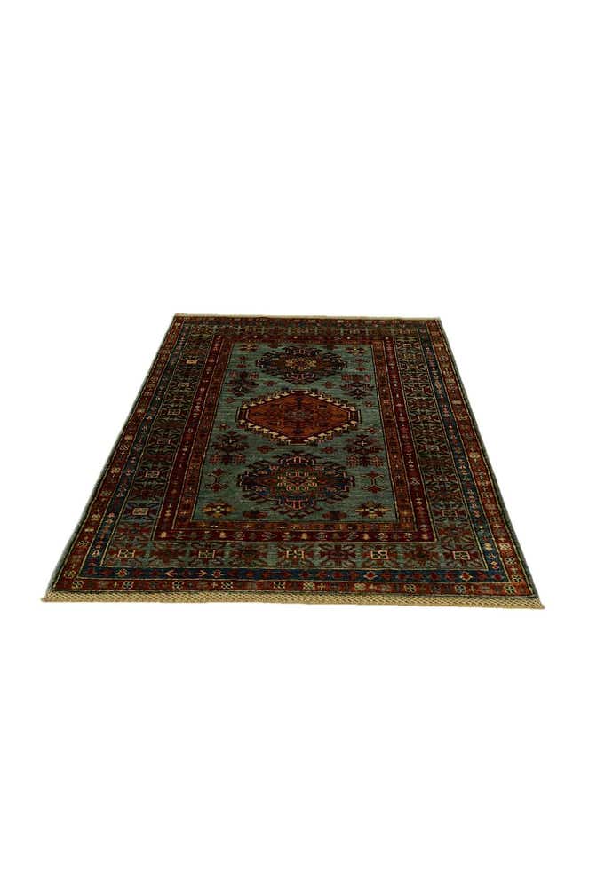 3' 4 x 5' 4 Hand Knotted Kazak Rug