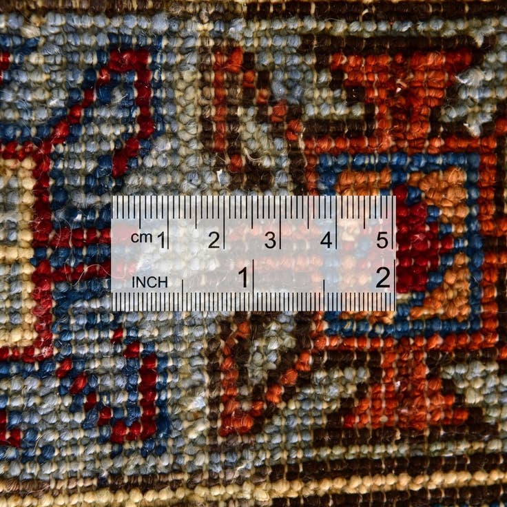 Detail image of 3' 4 x 5' 4 Hand Knotted Kazak Rug