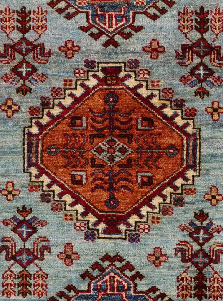 3' 4 x 5' 4 Hand Knotted Kazak Rug