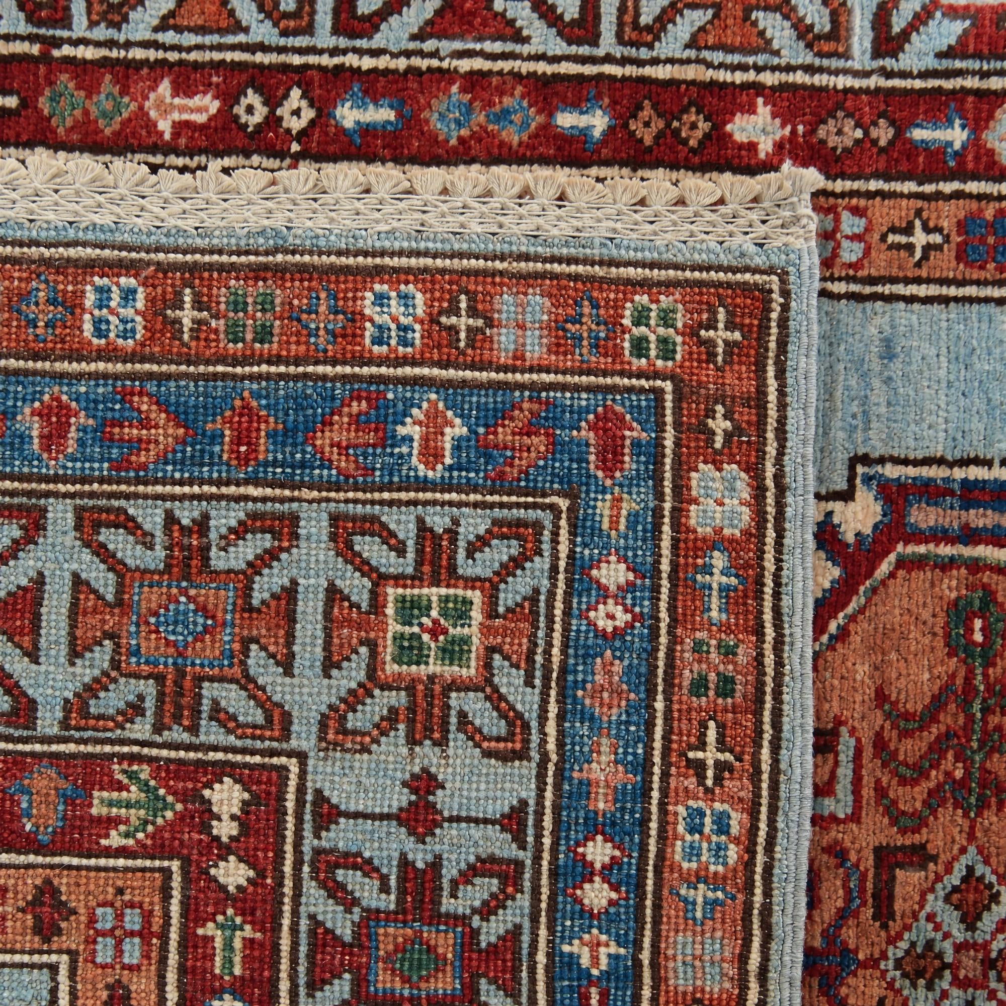 100cm x 165cm Hand Knotted Kazak Rug