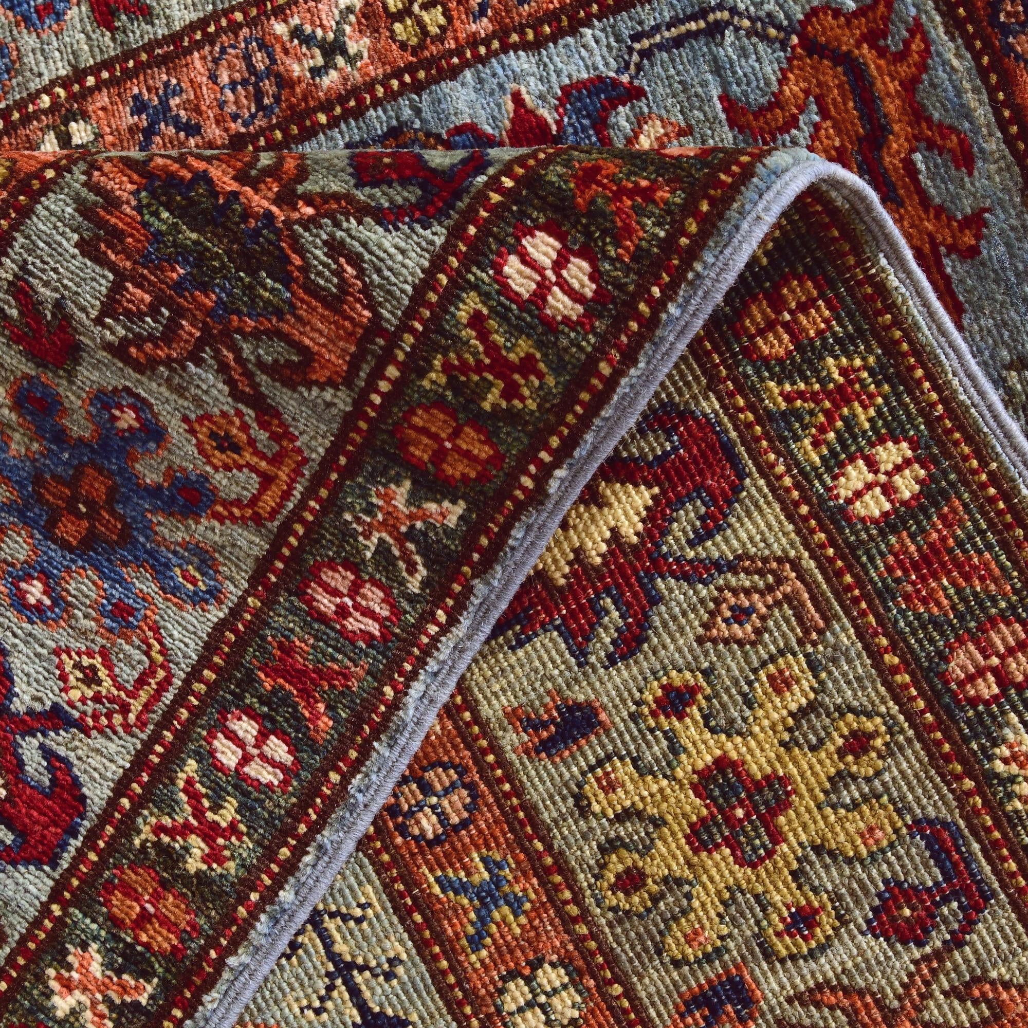 3' 4 x 5' 3 Hand Knotted Kazak Rug
