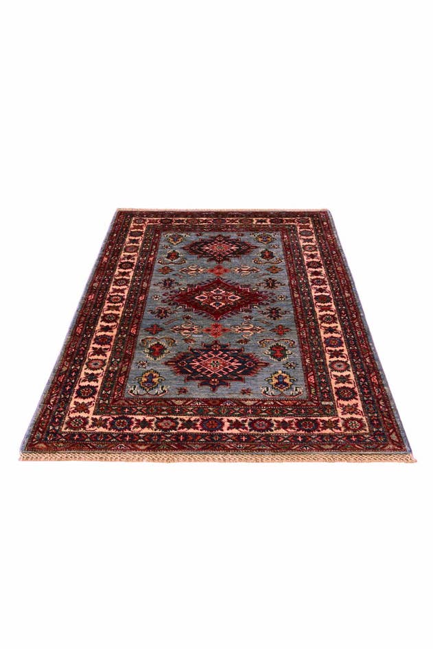 Detail image of 3' 3 x 5' 1 Hand Knotted Kazak Rug