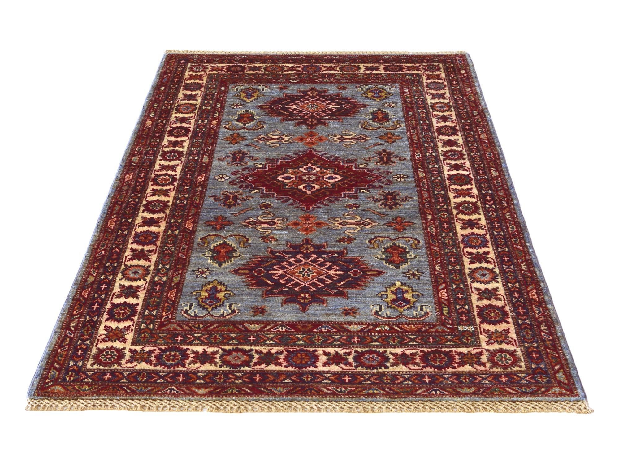 3' 3 x 5' 1 Hand Knotted Kazak Rug