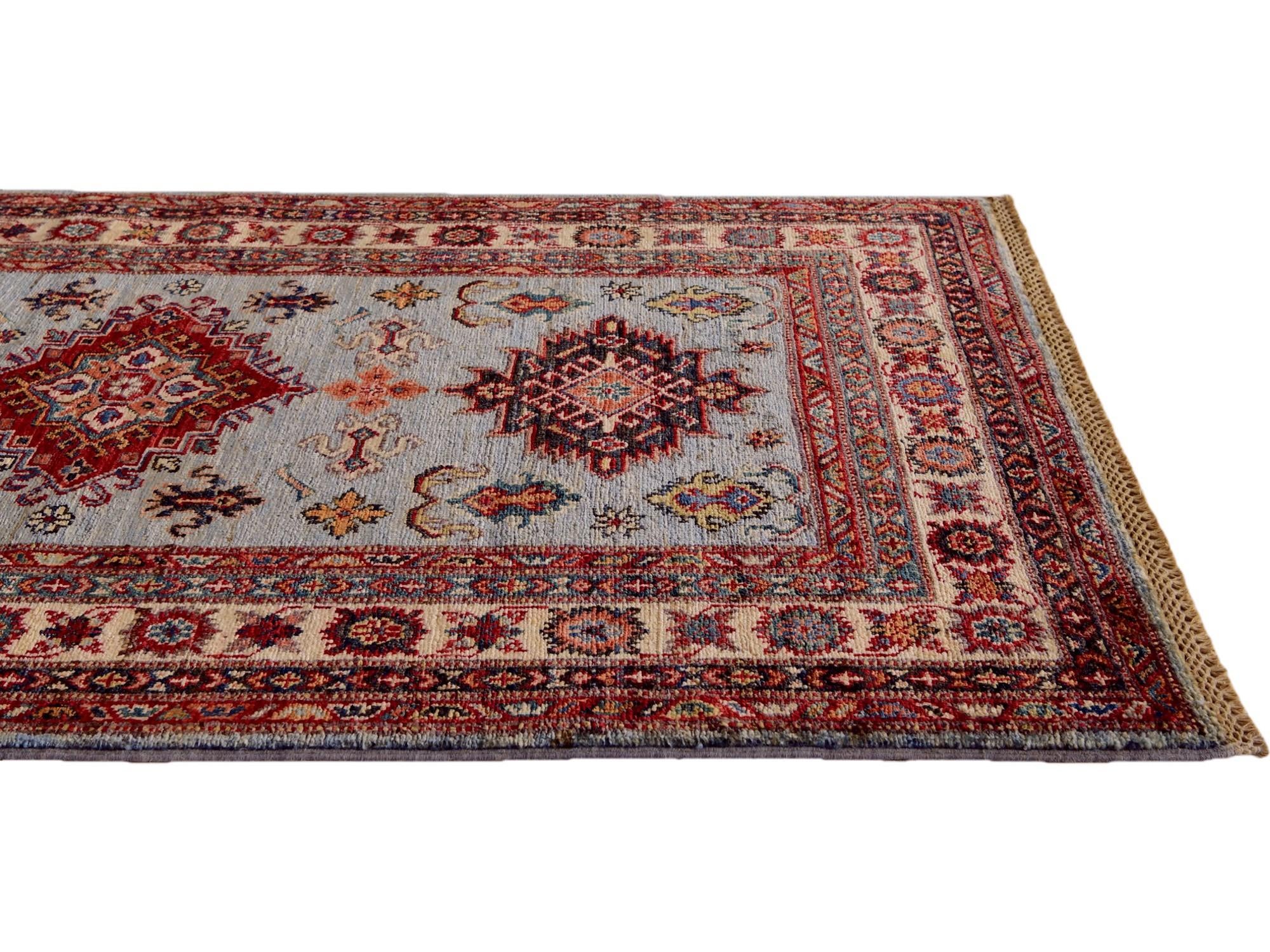3' 3 x 5' 1 Hand Knotted Kazak Rug