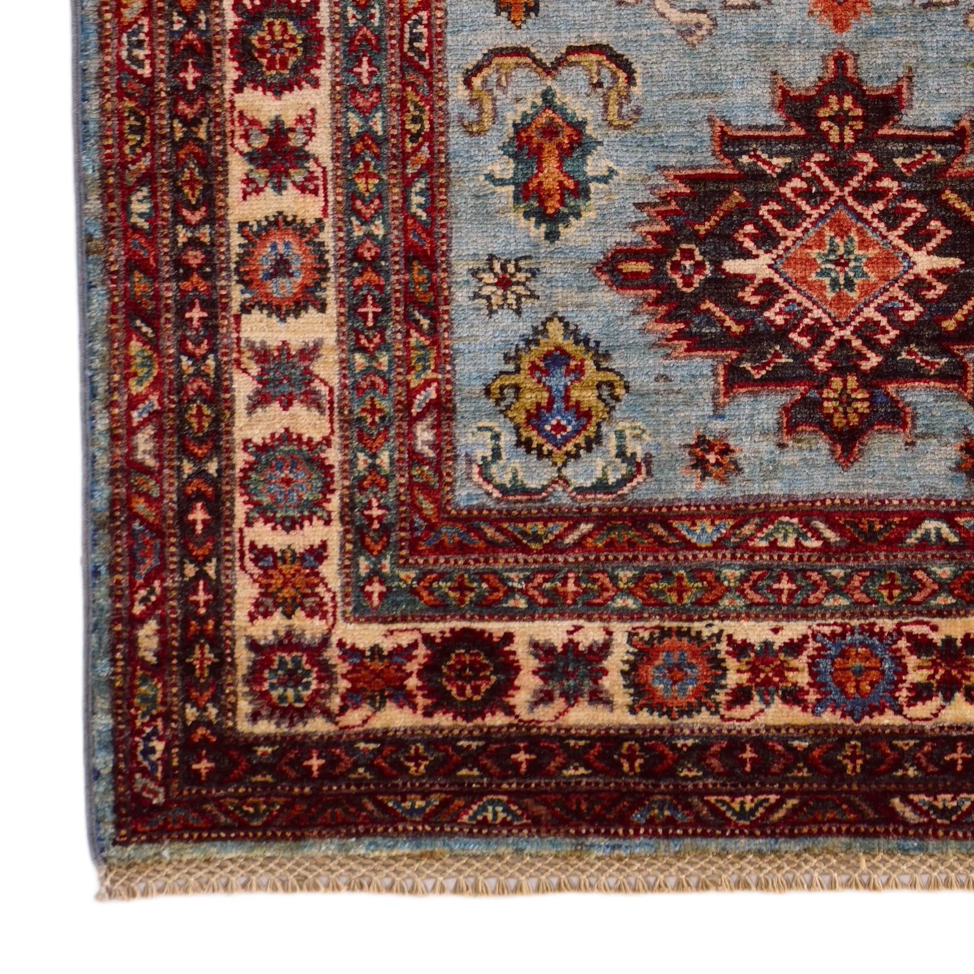 3' 3 x 5' 1 Hand Knotted Kazak Rug