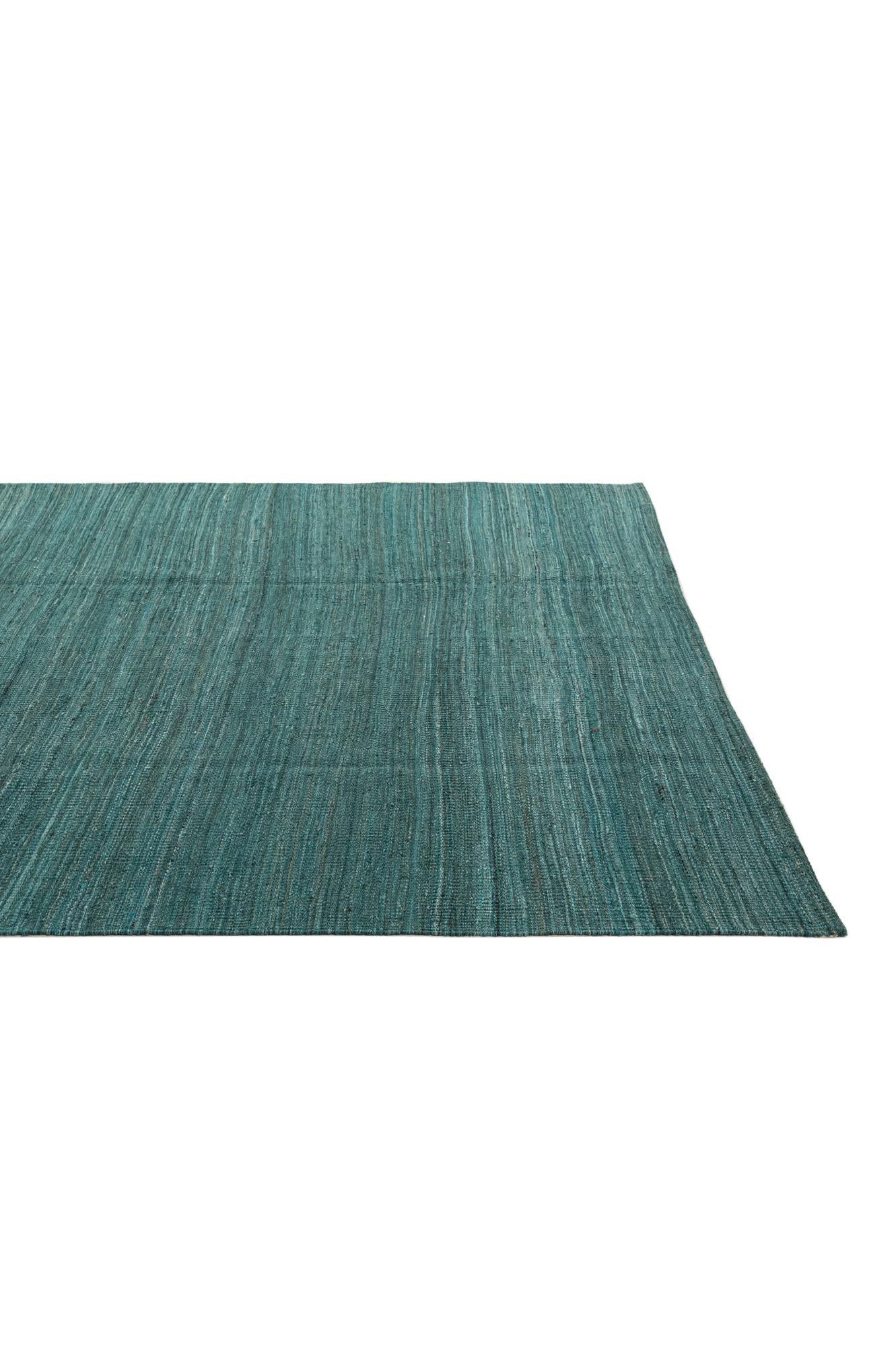 6' 5 x 9' 5 Hand Knotted Kilim Modern Wool Rug