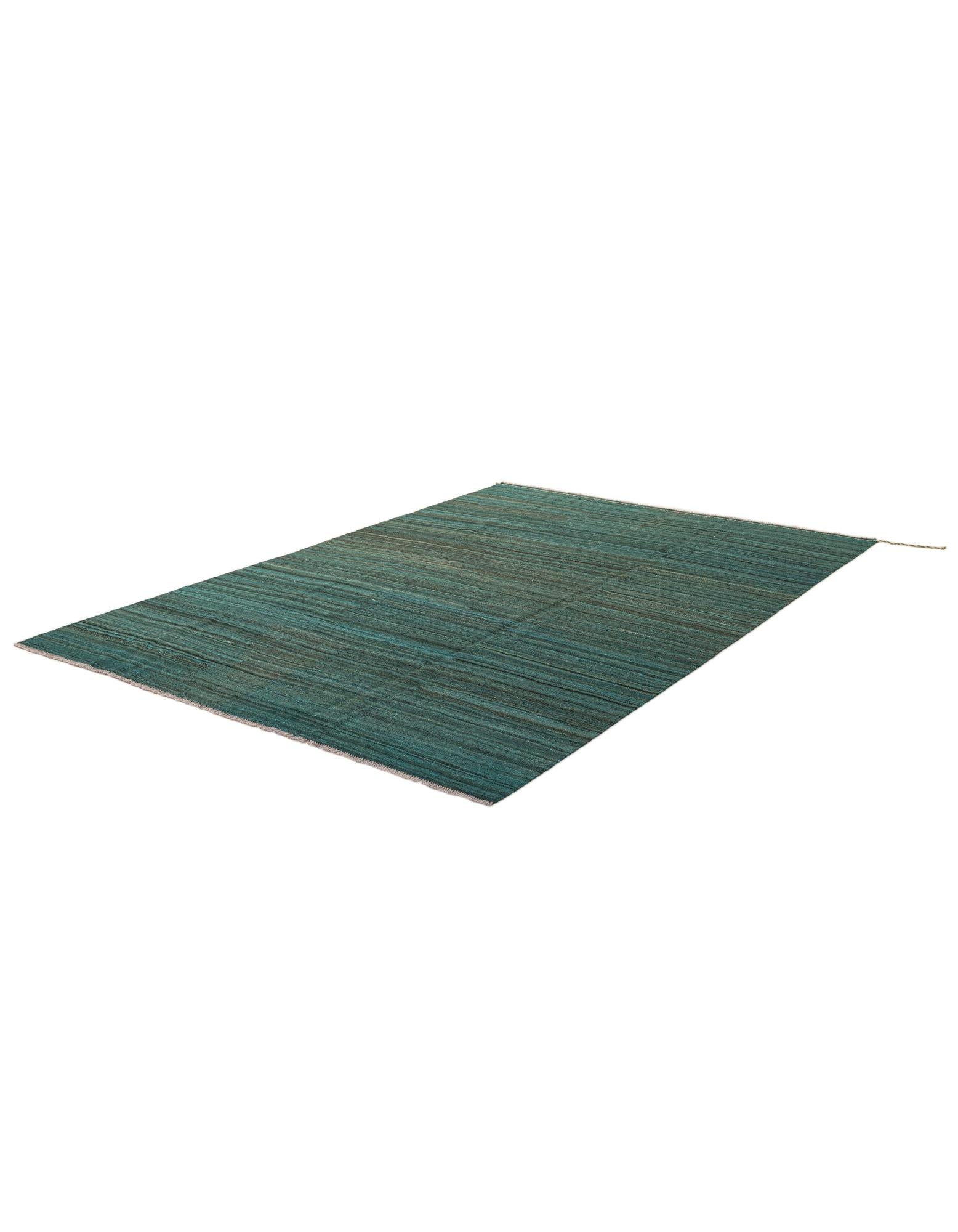 6' 7 x 9' 8 Hand Woven Kilim Modern Wool Rug